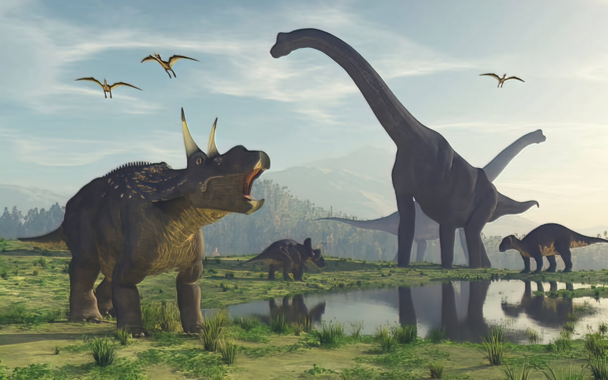 Травоядные динозавры Юрского периода