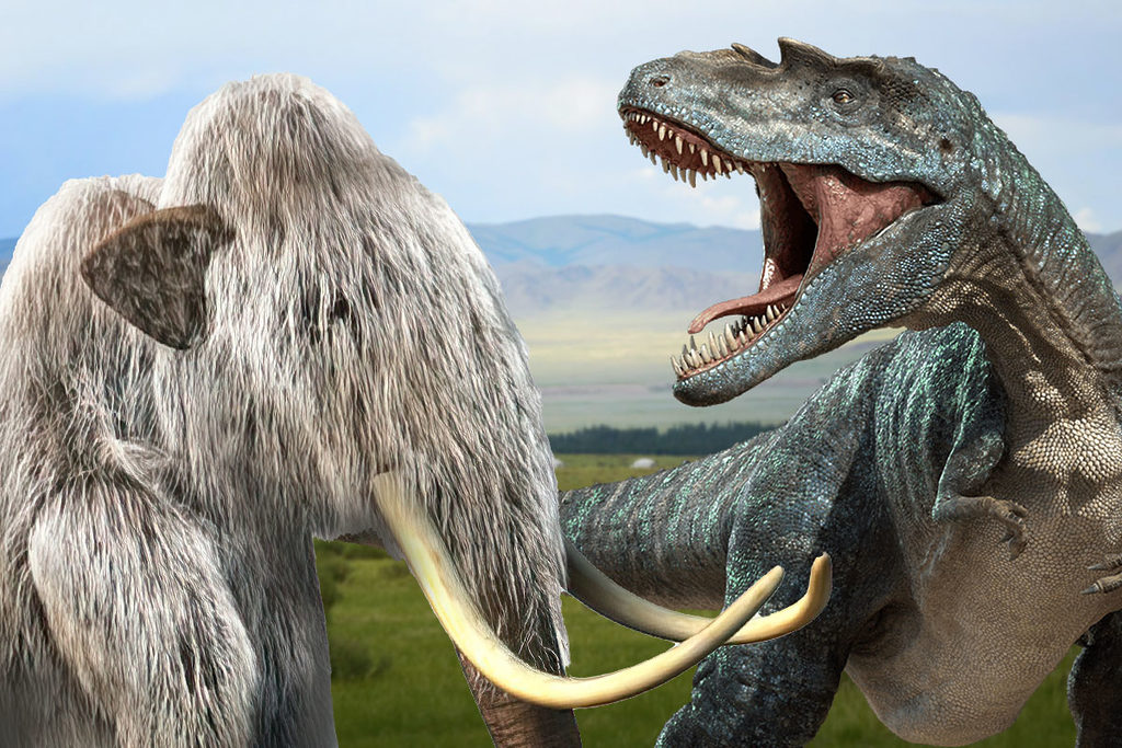 Встречались ли мамонты c динозаврами? — Dino Farm
